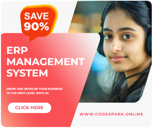 Codespark ERP Management System