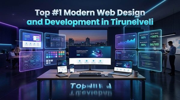 Modern Web Design And Development in Tirunelveli | Codespark